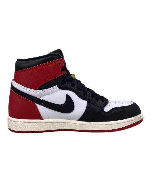 NIKE（ナイキ）NIKE (ナイキ) AIR JORDAN 1 HIGH ブラック×レッド サイズ:27.5cmの古着・服飾アイテム