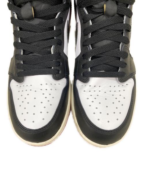 NIKE（ナイキ）NIKE (ナイキ) AIR JORDAN 1 HIGH ブラック×レッド サイズ:27.5cmの古着・服飾アイテム