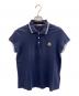 MONCLER（モンクレール）の古着「MAGLIA PORO MANICA CORTA」｜ネイビー