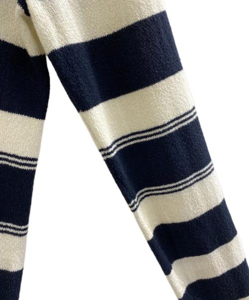 ARMANI EXCHANGE（アルマーニ エクスチェンジ）ARMANI EXCHANGE (アルマーニ エクスチェンジ) ジップパーカー ネイビー×ホワイト サイズ:XSの古着・服飾アイテム