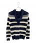ARMANI EXCHANGE (アルマーニ エクスチェンジ) ジップパーカー ネイビー×ホワイト サイズ:XS：3000円