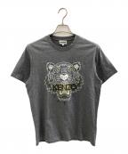 KENZOケンゾー）の古着「TIGER CLASSIC T-SHIRT」｜グレー