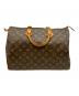 LOUIS VUITTON (ルイ ヴィトン) スピーディ35 ブラウン：75000円