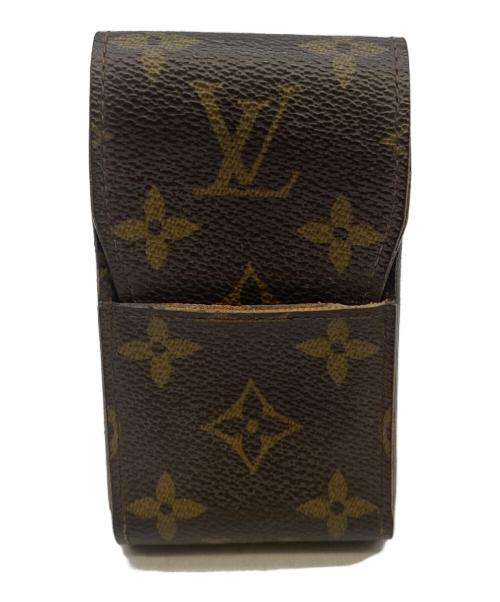 LOUIS VUITTON（ルイ ヴィトン）LOUIS VUITTON (ルイ ヴィトン) エテュイ・シガレット ブラウンの古着・服飾アイテム