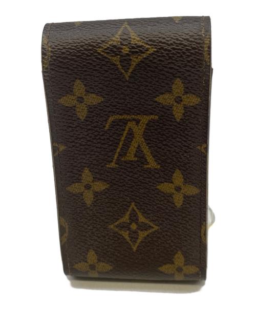LOUIS VUITTON（ルイ ヴィトン）LOUIS VUITTON (ルイ ヴィトン) エテュイ・シガレット ブラウンの古着・服飾アイテム