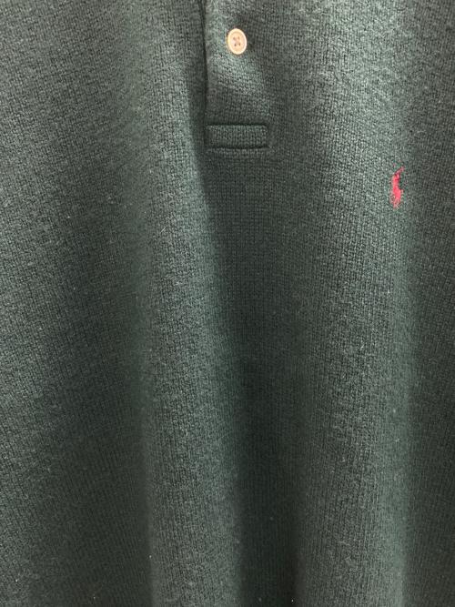 POLO RALPH LAUREN（ポロ・ラルフローレン）POLO RALPH LAUREN (ポロ・ラルフローレン) 厚手ニット グリーン サイズ:Lの古着・服飾アイテム