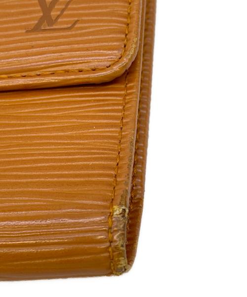LOUIS VUITTON（ルイ ヴィトン）LOUIS VUITTON (ルイ ヴィトン) ポルトトレゾール・インターナショナル キャメルの古着・服飾アイテム