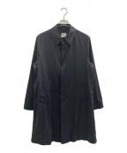 ARMANI COLLEZIONIアルマーニ コレツィオーニ）の古着「ステンカラーコート」｜ブラック