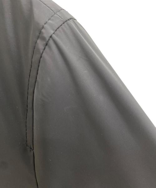 ARMANI COLLEZIONI（アルマーニ コレツィオーニ）ARMANI COLLEZIONI (アルマーニ コレツィオーニ) ステンカラーコート ブラック サイズ:48の古着・服飾アイテム