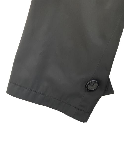 ARMANI COLLEZIONI（アルマーニ コレツィオーニ）ARMANI COLLEZIONI (アルマーニ コレツィオーニ) ステンカラーコート ブラック サイズ:48の古着・服飾アイテム