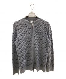 ARMANI COLLEZIONI（アルマーニ コレツィオーニ）の古着「ドライバーズニット」｜グレー