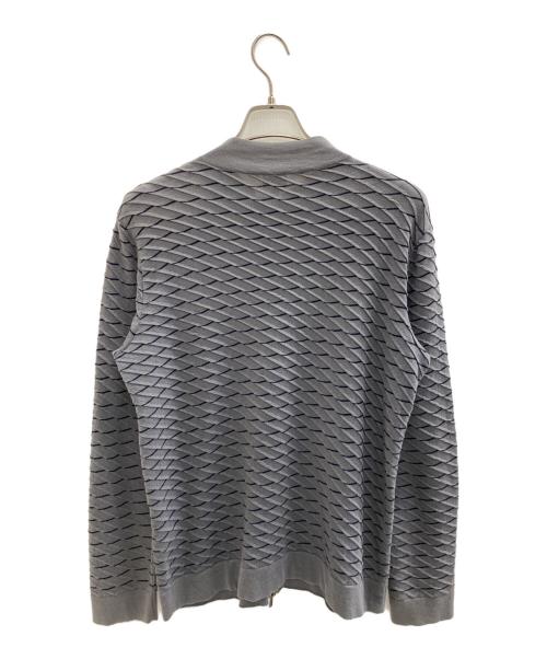 ARMANI COLLEZIONI（アルマーニ コレツィオーニ）ARMANI COLLEZIONI (アルマーニ コレツィオーニ) ドライバーズニット グレー サイズ:50の古着・服飾アイテム