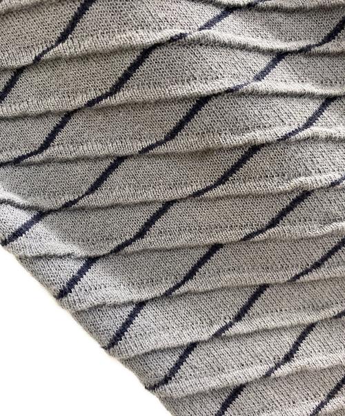 ARMANI COLLEZIONI（アルマーニ コレツィオーニ）ARMANI COLLEZIONI (アルマーニ コレツィオーニ) ドライバーズニット グレー サイズ:50の古着・服飾アイテム