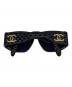CHANEL (シャネル) サングラス ブラック：12000円