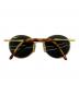 GUCCI (グッチ) サングラス ゴールド×ブラウン：15000円