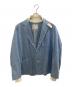 sacai（サカイ）の古着「Dot pattern cotton jacket」｜スカイブルー