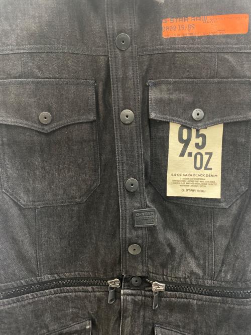 G-STAR RAW（ジースターロゥ）G-STAR RAW (ジースターロゥ) E Moto Uniform Dress ブラック サイズ:Sの古着・服飾アイテム