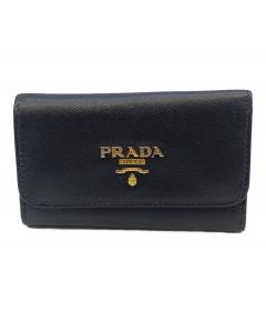 中古・古着通販】PRADA (プラダ) キーケース ブラック｜ブランド・古着