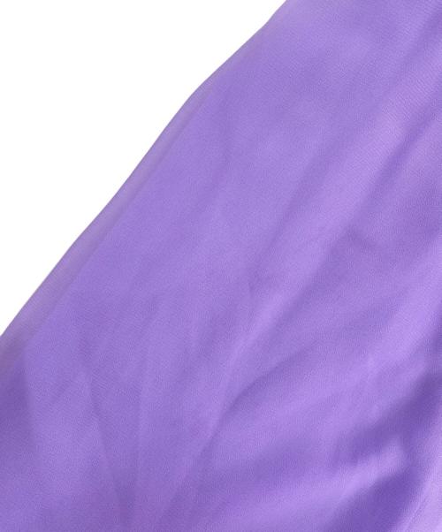 TO BE CHIC（トゥービーシック）TO BE CHIC (トゥービーシック) 半袖ブラウス パープル サイズ:44の古着・服飾アイテム