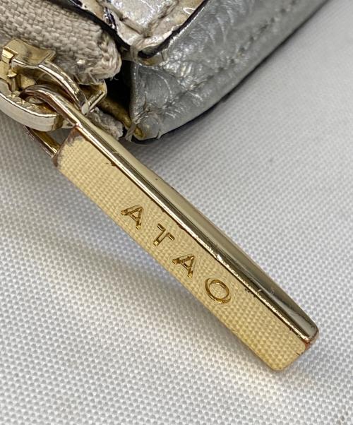 ATAO（アタオ）ATAO (アタオ) コンパクトウォレット レッド×ホワイトの古着・服飾アイテム