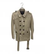 BURBERRY BLACK LABELバーバリーブラックレーベル）の古着「トレンチコート」｜ベージュ