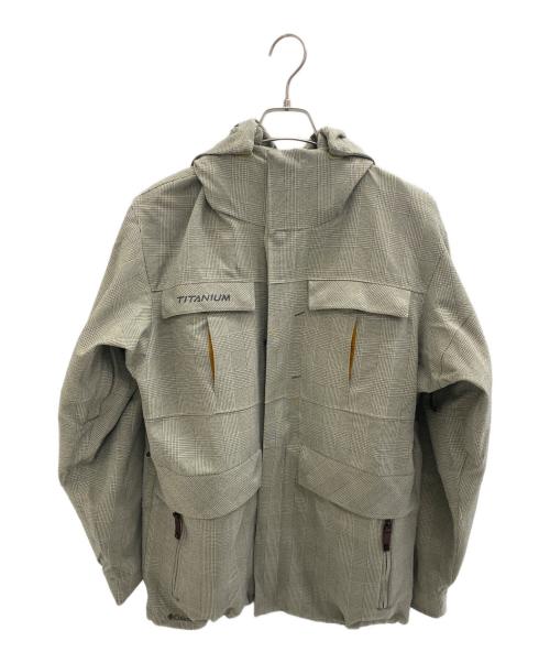 Columbia（コロンビア）Columbia (コロンビア) ゴルフプロプレイドストレッチシェル グレー サイズ:Sの古着・服飾アイテム