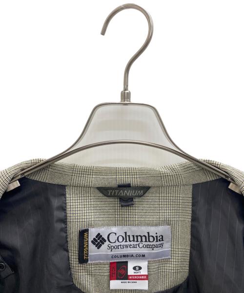 Columbia（コロンビア）Columbia (コロンビア) ゴルフプロプレイドストレッチシェル グレー サイズ:Sの古着・服飾アイテム