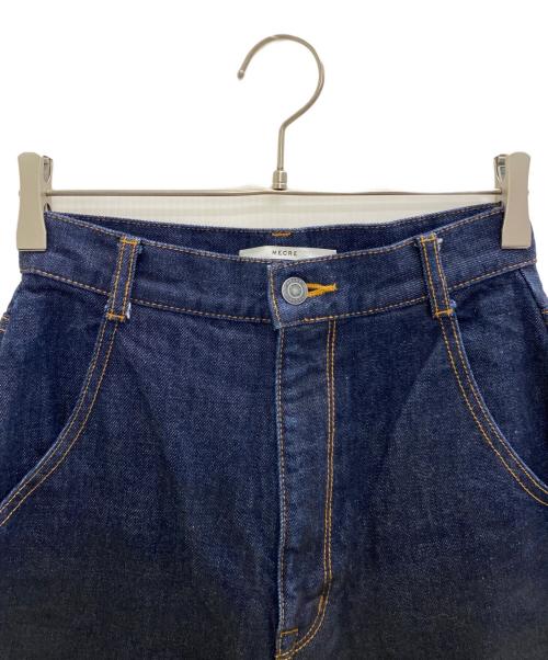MECRE（メクル）MECRE (メクル) デニムパンツ インディゴ×ブラック サイズ:Sの古着・服飾アイテム