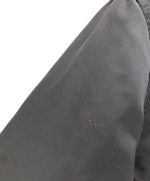 ALPHA（アルファ）ALPHA (アルファ) フーデッドMA-1 ブラック サイズ:XLの古着・服飾アイテム