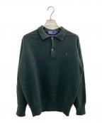 POLO RALPH LAURENポロ・ラルフローレン）の古着「厚手ニット」｜グリーン