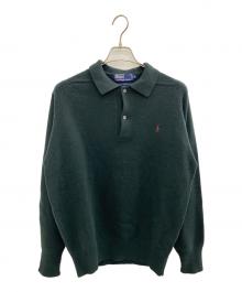 POLO RALPH LAUREN（ポロ・ラルフローレン）の古着「厚手ニット」｜グリーン