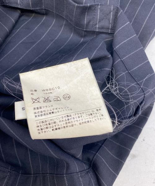 COMME des GARCONS（コムデギャルソン）COMME des GARCONS (コムデギャルソン) ハンドバッグ ネイビーの古着・服飾アイテム