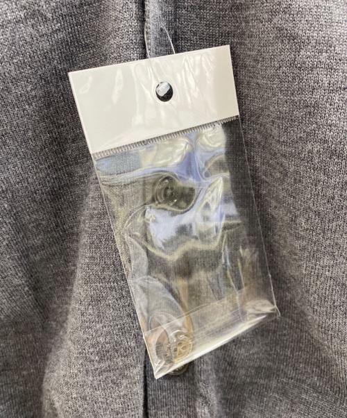 MONCLER（モンクレール）MONCLER (モンクレール) 薄手カーディガン グレー サイズ:Mの古着・服飾アイテム