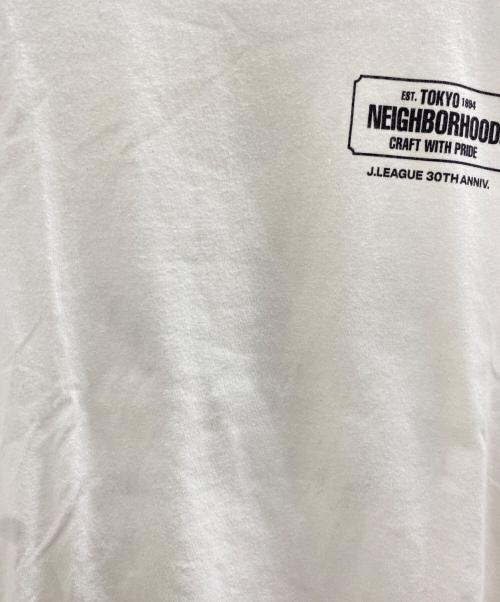 NEIGHBORHOOD（ネイバーフッド）NEIGHBORHOOD (ネイバーフッド) 名古屋グランパス (ナゴヤグランパス) Jリーグ30周年Tシャツ ホワイト サイズ:Mの古着・服飾アイテム
