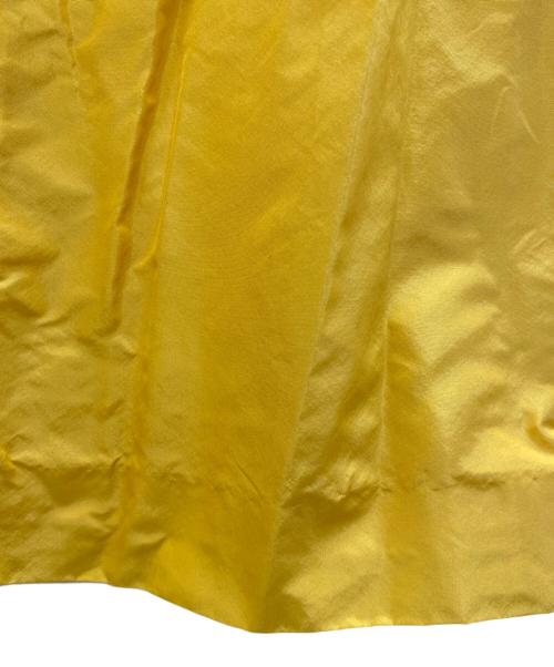 SCHERRER（シェレル）SCHERRER (シェレル) 半袖ワンピース イエロー サイズ:38の古着・服飾アイテム