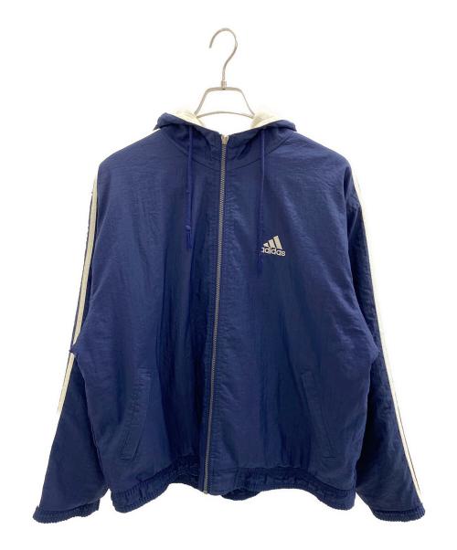 adidas（アディダス）adidas (アディダス) 中綿ジャケット ネイビー サイズ:Mの古着・服飾アイテム
