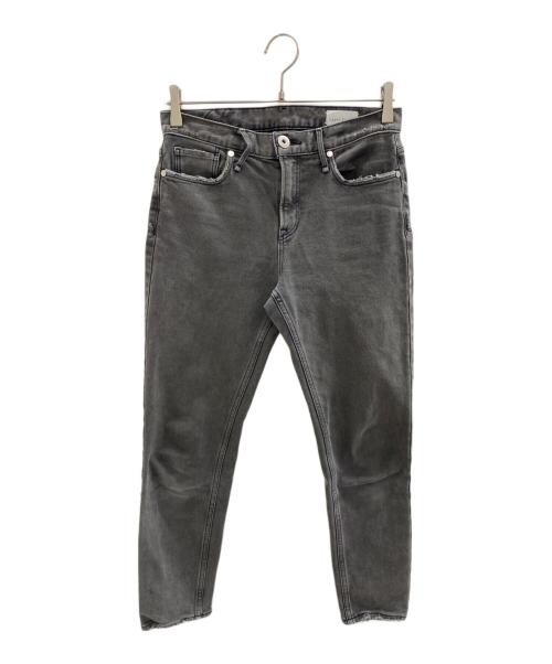 upper hights（アッパーハイツ）upper hights (アッパーハイツ) デニムパンツ グレー サイズ:24の古着・服飾アイテム