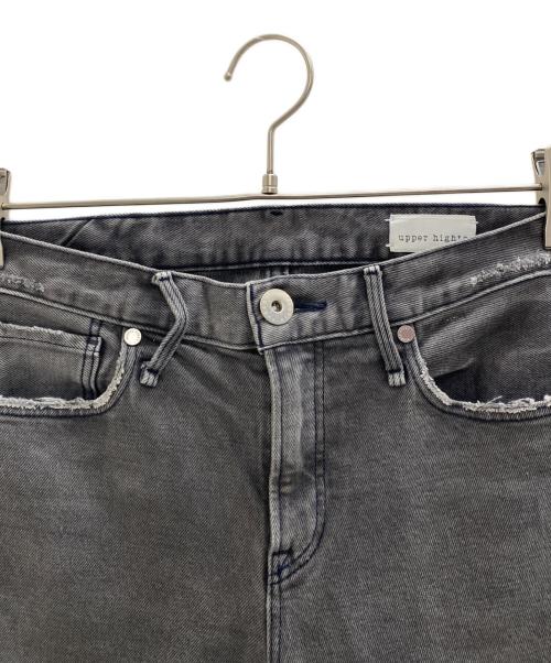 upper hights（アッパーハイツ）upper hights (アッパーハイツ) デニムパンツ グレー サイズ:24の古着・服飾アイテム