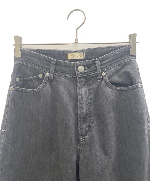 YANUK（ヤヌーク）YANUK (ヤヌーク) デニムパンツ グレー サイズ:26の古着・服飾アイテム