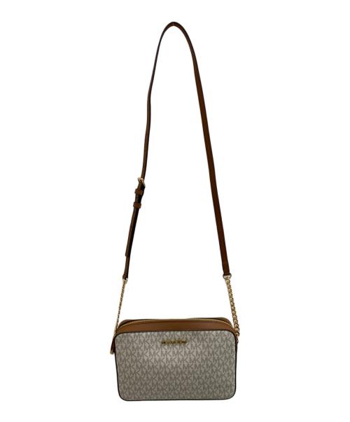 MICHAEL KORS（マイケル・コース）MICHAEL KORS (マイケル・コース) ショルダーバッグ ブラウンの古着・服飾アイテム