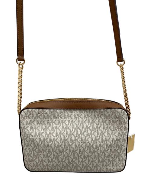 MICHAEL KORS（マイケル・コース）MICHAEL KORS (マイケル・コース) ショルダーバッグ ブラウンの古着・服飾アイテム