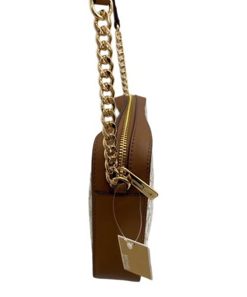 MICHAEL KORS（マイケル・コース）MICHAEL KORS (マイケル・コース) ショルダーバッグ ブラウンの古着・服飾アイテム