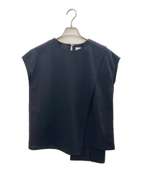 ADORE（アドーア）ADORE (アドーア) ギマオックスラップブラウス ブラック サイズ:38の古着・服飾アイテム