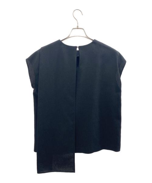 ADORE（アドーア）ADORE (アドーア) ギマオックスラップブラウス ブラック サイズ:38の古着・服飾アイテム