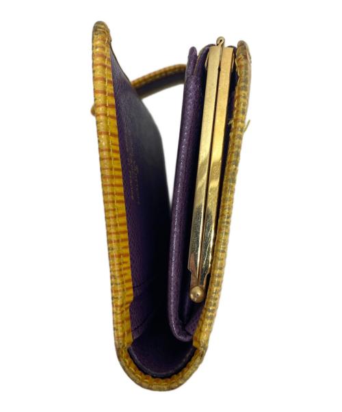 LOUIS VUITTON（ルイ ヴィトン）LOUIS VUITTON (ルイ ヴィトン) ポルト モネ・ビエ ヴィエノワ イエローの古着・服飾アイテム