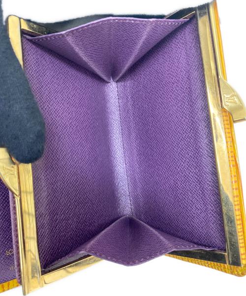 LOUIS VUITTON（ルイ ヴィトン）LOUIS VUITTON (ルイ ヴィトン) ポルト モネ・ビエ ヴィエノワ イエローの古着・服飾アイテム