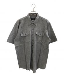 ROCA WEAR（ロカウェア）の古着「半袖シャツ」｜グレー