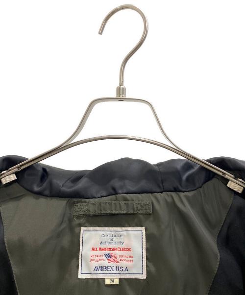 AVIREX（アヴィレックス）AVIREX (アヴィレックス) キルティングジャケット オリーブ サイズ:Mの古着・服飾アイテム
