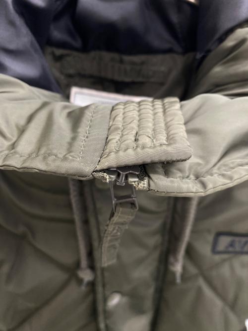 AVIREX（アヴィレックス）AVIREX (アヴィレックス) キルティングジャケット オリーブ サイズ:Mの古着・服飾アイテム