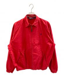 POLO RALPH LAUREN（ポロ・ラルフローレン）の古着「スイングトップ」｜レッド